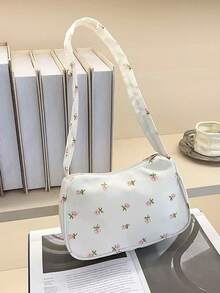 New Fashion Women's Shoulder Bag, Simple Korean Style Versatile Underarm Casual Handbag - Multicolor - View 8