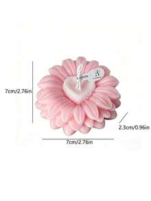 心形向日葵香氛蜡烛，浪漫花香芳香疗法蜡烛，天然大豆蜡，无烟持久留香，是家居装饰、情人节、母亲节和节日礼物的完美之选。 - A - 查看 9