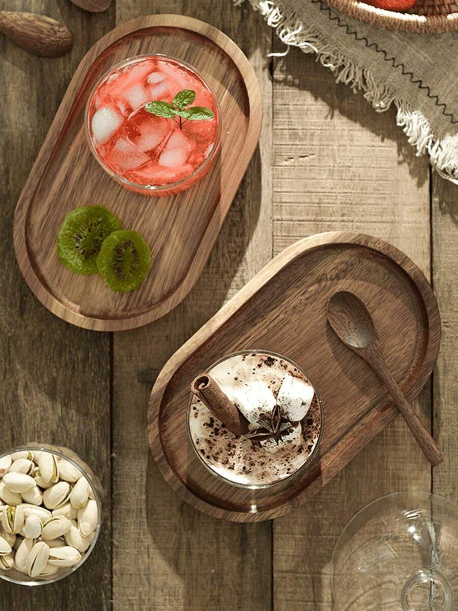 1 chiếc khay gỗ, khay đựng trái cây, khay tráng miệng bằng gỗ, khay ăn nhẹ bằng gỗ dùng cho cà phê và sữa, khay bánh ngọt, khay phô mai, khay trà bằng gỗ, khay bánh mì, khay ăn sáng. - Xem 1