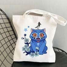 K-POP Witch Hunting Girl Group Korean Style Printed Canvas Tote Bag, 35*40cm, Handbag, Large Capacity - Multicolor - View 12