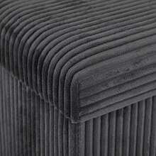 Storage Benches & Ottomans - Dark Grey - View 3