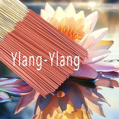 22厘米依兰香薰棒，燃烧时间约45分钟，适合室内活动及馈赠 | 卧室、书房、客厅香氛装饰 | 放松身心 | 优雅竹制设计，点亮舒适生活 | 便携易用，享受慢生活