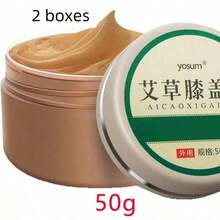 1 Hộp thuốc mỡ chiết xuất ngải cứu, chăm sóc cơ thể hàng ngày, thuốc mỡ thảo dược hiệu quả, tinh chất thực vật, thích hợp cho lưng, cổ, đầu gối, eo, thư giãn cơ thể và tinh thần, sản phẩm massage thể dục, thư giãn cơ thể - Nhiều màu - Xem 15