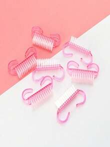 1/5/10pcs Nail Brushes, Multi-Functional Nail Care Brushes, Used For Nail Cleaning, Dust And Dirt Removal - One Size - View 6