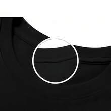 Camiseta de algodón de manga corta para mujer, cuello redondo, negra, tallas S-3XL, estampado inspirador "La fuerza es lo que ganamos de la locura a la que sobrevivimos" con diseño de mariposa azul, corte holgado informal, moda de verano, tela suave y cómoda, ideal para uso diario. - Negro - Ver 5