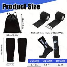 Sports Leg Guard Set - New Sports Accessories In Black/White/Blue/Red, High-Quality, Durable And Lightweight, Comfortable Fit Design, Suitable For Outdoor Sports Like Cycling And Running - 5-piece Football Accessory Set - View 5