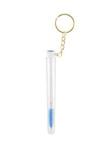 Conjunto de 10 Pincéis de Cílios Reutilizáveis, Tubos de Pincel para Sobrancelhas Descartáveis e Substituíveis, à Prova de Poeira, com Pontas de Diamante para Rímel, Ferramenta de Maquiagem para Cílios - Multicolorido - Ver 10