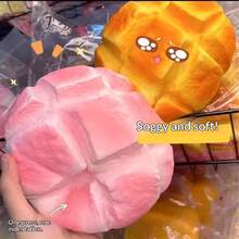 1 món đồ chơi bóp hình quả dứa khổng lồ siêu mềm, đàn hồi chậm, làm từ chất liệu PU, đang là xu hướng mới nhất, đồ chơi giảm căng thẳng hình bánh kem sống động - Món quà hoàn hảo, quà sinh nhật, quà lý tưởng, quà bất ngờ, quà ngày lễ, quà Halloween, quà Giáng sinh, quà cho game thủ, quà tặng, quà Phục sinh. - Nhiều màu - Xem 7