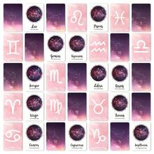 36pcs Constellation Cards With Cosmic Space Design, Astrology Tarot Cards, Birthday Gift, Spiritual Meditation Zodiac Cards - 36 Zodiac Cards - View 4