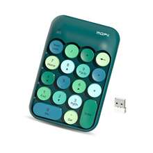 MOFii X910 無線數字小鍵盤 18 鍵 便攜式，適合 Excel 數據輸入、會計與銀行業務，10 米傳輸，防誤觸，超薄輕巧，免驅動即插即用，不含電池，需 1 顆 AAA 電池 - 查看 16