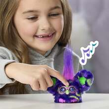 Hasbro Furby Furblets Bub-Lee 迷你朋友，45 种以上音效和音乐，只会说 Furbish 语，电子毛绒玩具，粉色和白色，返校礼物，适合 6 岁及以上儿童 - 彩色 - 查看 6