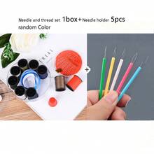 Colorful Plastic Needle Threader - Cylindrical Set, DIY Sewing Accessories, Easy Threading Tool, Beading Needle Assistant, Elderly-Friendly Needle Threader, Random Color, Mother's Day, Wedding Season, Graduation Season, Gift For Family And Friends, Needle Threader Helper For Elderly, Sewing Machine Needle Threader - Multicolor - View 9