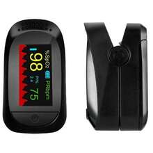 OXIMETRO DE PULSO/ OXIMETRO DE DEDO FINGERTIP NEGRO - Negro - Ver 1