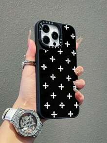 1 chiếc ốp lưng điện thoại gương mới, thiết kế độc đáo với họa tiết hình chữ thập, tương thích với Apple 17 Pro AMX/17 Pro/AIR/16 Pro Max/16 Pro/16/16e/15 Pro Max/15/15 Pro/14 Pro Max/14 Pro/14/13 Pro Max/13 Pro/13/12 Pro Max/12 Pro/12/11 Pro Max/11/11 Pro/XS Max/XR/IX/XS - Nhiều màu - Xem 4