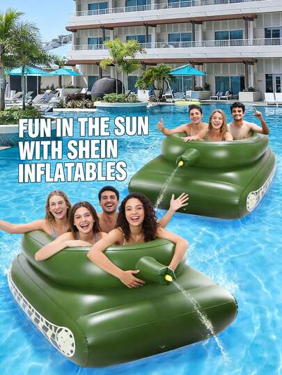 5 món đồ chơi bể nước bơm hơi, đồ chơi chiến đấu bằng nước, bể bơi, xe phun nước, phao bơi, đồ chơi chiến đấu bằng nước khổng lồ cho bãi biển, hồ, sân sau, trò chơi bắn súng nước, hoạt động ngoài trời, thiết kế di động dễ lắp đặt, đồ chơi giải nhiệt mùa hè nóng bức, đồ dùng cho tiệc sinh nhật