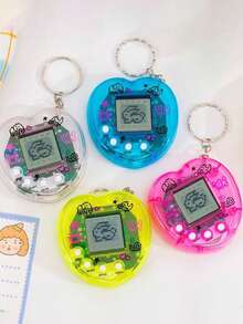Interactive Electronic Pet, A Mini Handheld Game Console Providing Hours Of Fun, Relive The Nostalgic Retro Digital Pet Keychain Game - Multicolor - View 25