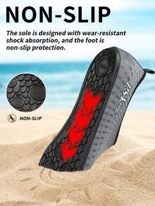 Women's Diving Shoes, Beach Water Shoes, Stream Shoes, Water Sports Shoes. Suitable For Swimming, Rivers, Diving. Soft And Comfortable. - Grey - View 4