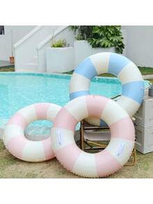 Áo phao cứu sinh màu hồng kẻ caro, 1 chiếc. - A - Xem 7