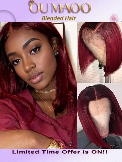 Wear And Go Glueless Wigs Human Blended Hair Pre Plukced Pre Cut 5x5 13x4 13x6 Hd Lace Closure Wigs Lace Front Wigs Human Blended Hair Pre Plucked 200Density Stright Lace Front Wigs Human Blended Hair