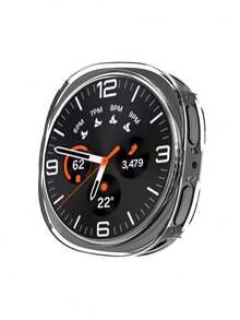 6件套男女通用时尚舒适防摔PC镂空保护壳,兼容三星Galaxy Watch 40mm/44mm,兼容三星Galaxy Watch 8,智能手表保护壳配件防震保护套 - 鏤空6個顏色 - 查看 4