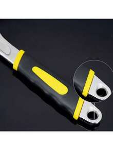 1件装多功能可调扳手，工业级高碳钢材质，家用维修汽车工具 - 6吋套柄活動扳手 - 查看 3