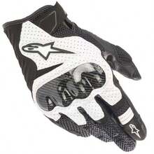 Alpinestars Motorcycle Gloves SMX-1 AIR V2 Microfiber Leather Carbon Fiber Gloves Cycling Motorbike Moto Motocross Bicycle Breathable Protective Wear Resistant Touch Screen Gloves For Men Women - 白色 - 查看 9