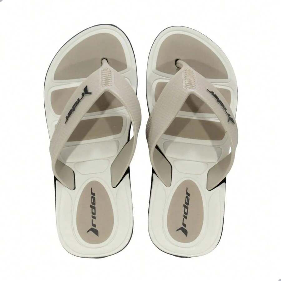 Rider Pulse II Toe AD Comfort Flip-Flops - 12610 - BLACK/BEIGE 12610 - View 1