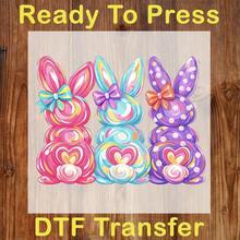 In chuyển nhiệt DTF theo yêu cầu, In chuyển nhiệt DTF hình nơ Phục Sinh thoải mái, In chuyển nhiệt DTF hình áo Phục Sinh vui vẻ, In chuyển nhiệt DTF tùy chỉnh, Tải ảnh tùy chỉnh, In chuyển nhiệt tức thì, Không cần thiết kế. In DTF, Nhãn dán tự làm - Nhiều màu - Xem 1