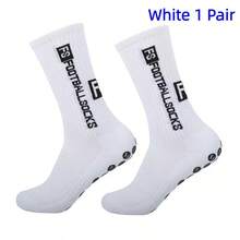 2 Pares/4 Pares Calcetines deportivos unisex, Calcetines de fútbol, Calcetines de baloncesto, Negro y Blanco - Blanco y Negro - Ver 11