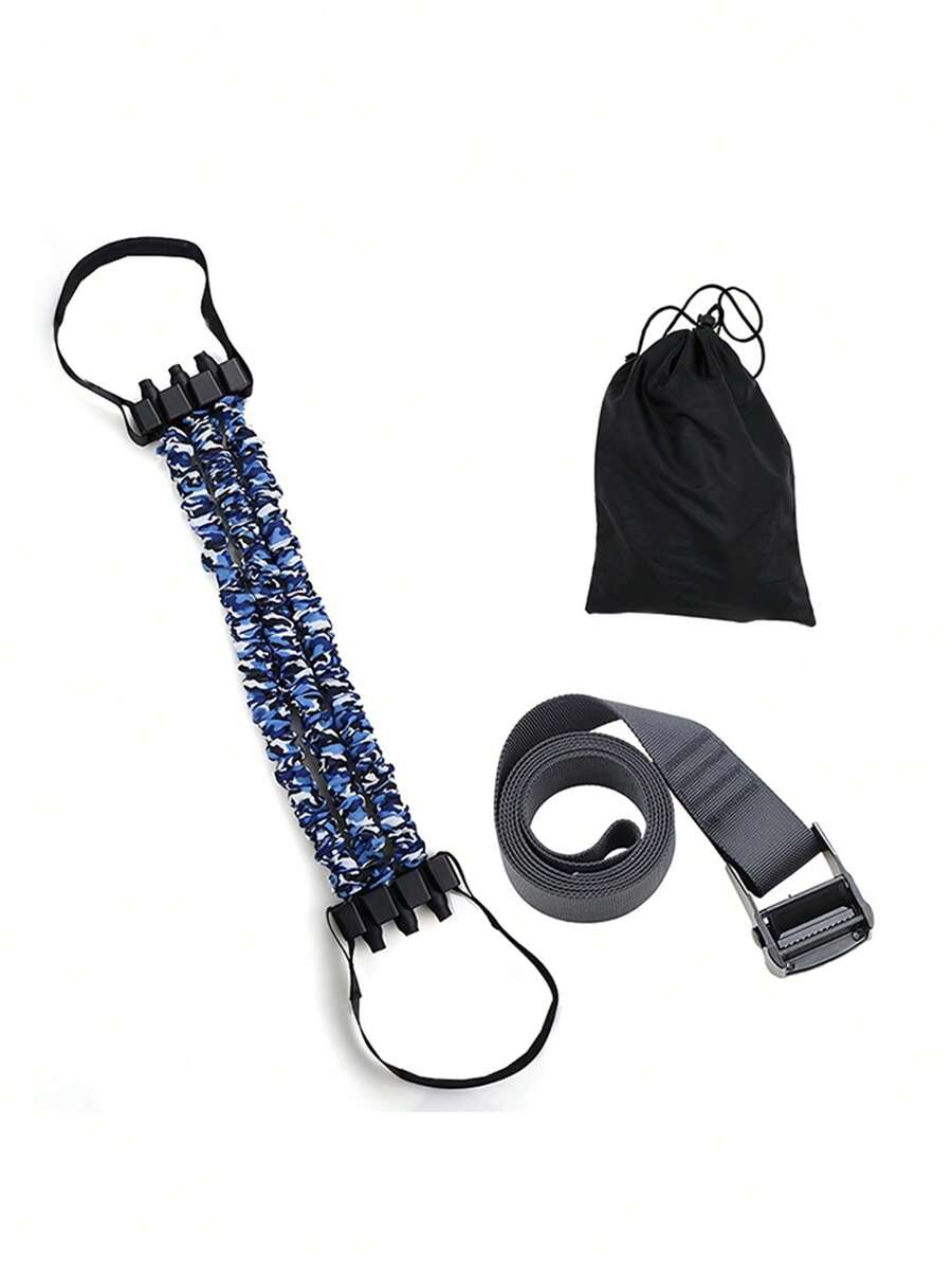 1pc Adjustable Pull-Up Assist Band, Resistance Band For Strength Training, Anti-Breakage - Royal Blue - View 1