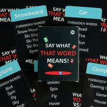 50张全新形容词卡牌游戏玩具，适合聚会和多人互动卡牌游戏 - 50張形容詞桌遊玩具卡 - 查看 6