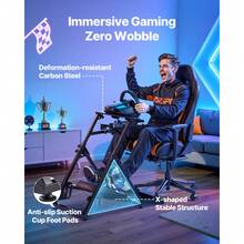 Video Game Chair - สำหรับ  G923 G920 G29 G27 - ดู 3