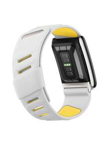 5.0/MG SportFlex - Brazalete ECG, material de silicona suave, resistente al agua y al sudor, adecuado para 5.0 - Blanco - Ver 3