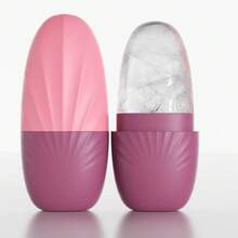 1 con lăn đá lạnh silicon tái sử dụng, dụng cụ massage mặt, chăm sóc da, liệu pháp lạnh giảm sưng tấy, giảm đau răng, đa chức năng. - Nhiều màu - Xem 16