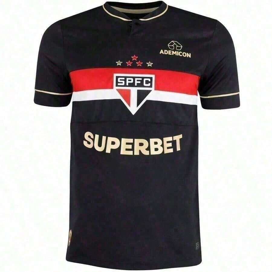 São Paulo Tricolor Team Jersey - 2025/26 Release - 白色 - 查看 1