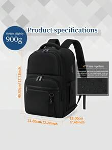 NEWHEY Laptop Backpack 15.6 Inch For Men Women Large Travel Backpacks Waterproof Computer Backpack For Work TSA Friendly Carry On Backpack With USB Port - Multicolor - View 6