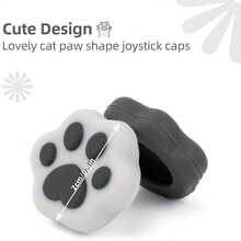 4 fundas protectoras de silicona suave con forma de pata de gato para joystick, compatibles con Switch/OLED/Switch Lite - Ver 4