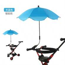 Tấm che nắng xe đẩy em bé đa năng, Tấm che nắng xe đẩy có thể điều chỉnh, Mái che chống tia UV, Ô che nắng xe đẩy di động - A - Xem 3