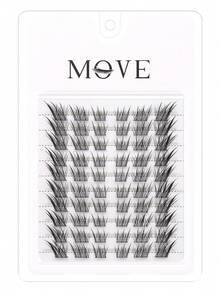 60pcs Fluffy, Soft, Fine Eyelashes, Layered False Eyelashes - View 6