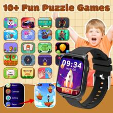 The New 1.83-Inch Smartwatch Features Over 10 Educational Games, A Flashlight, And A Front Camera - Multifunctional Pedometer, Calculator, Calendar, And Alarm Clock - With A 300Mah Low-Power Long Battery Life - View 6