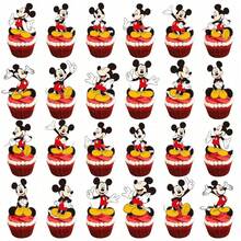 Cake Flag Toppers, Cake Flag Decorations, Theme Party Supplies, Theme Party - Multicolor - View 5