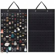 300-Pair Felt Earring Organizer - Fashionable Hanging Display, Suitable For Earrings, Pendants, And Brooches - Multicolor - View 10