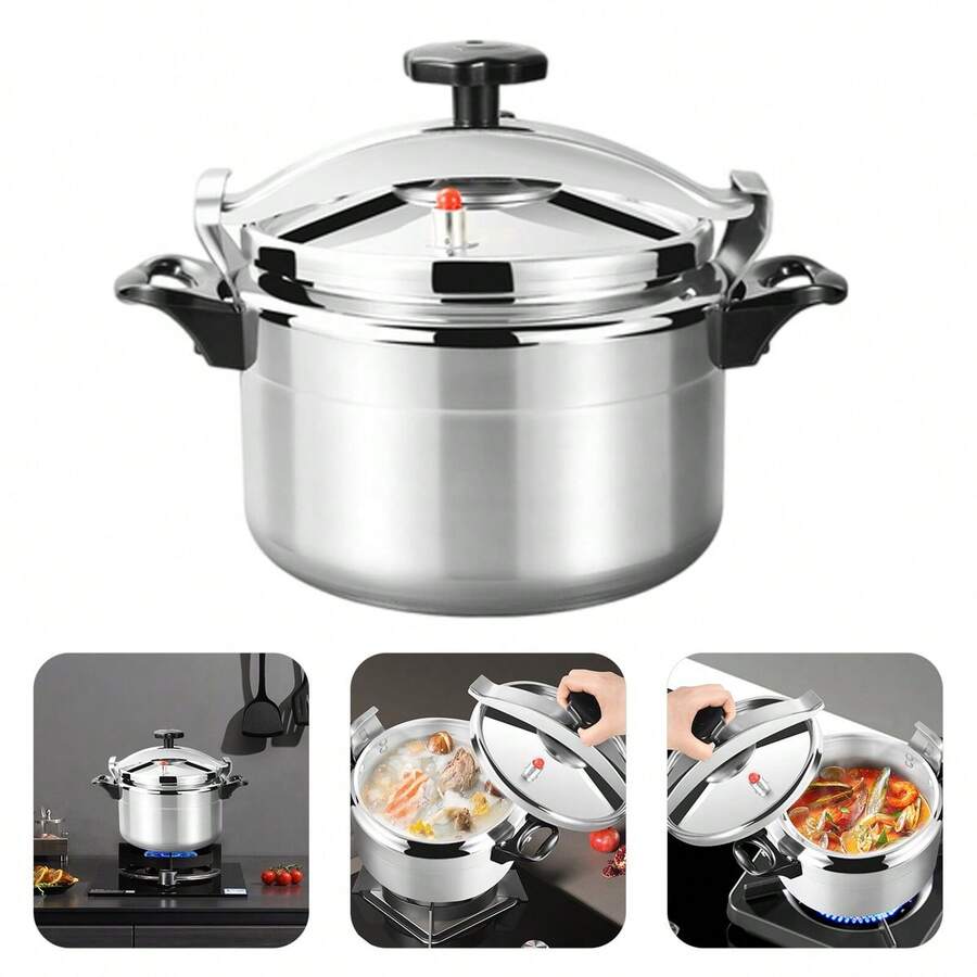 Steel Pressure Cookers, Multi Cooker Hotpot Induction Gas 6 Liters/ 8 Liters, Multicooker Fast Cooking, Suitable For Coal And Gas Stoves. - View 1