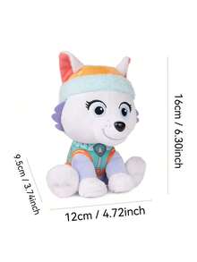 Spin Master GUND Official PAW Patrol Chase Signature Uniform Plush Doll, Suitable For Children 1+ Years Old, 6 Inch Adult Christmas/Birthday Gift - Multicolor - View 2