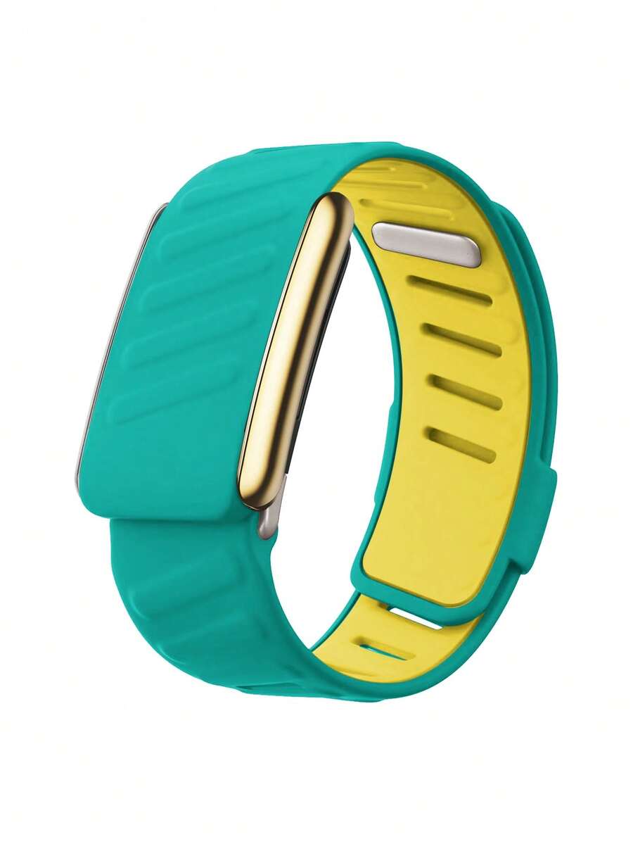 5.0/MG SportFlex – Vòng đeo tay ECG, silicon mềm mại, chống nước và mồ hôi, tương thích với Android 5.0 - Màu xanh bạc hà - Xem 1
