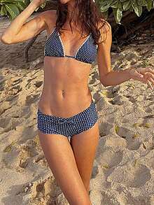 Women Two Piece Boyshort Bikini Sets Y2k Polka Dots Halter Neck Vintage Aesthetic Bathing Suits Summer Boy Shorts Swimsuit Beach Swimwear - 藍色 - 查看 3