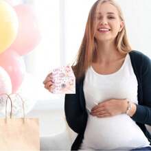 24pcs Gender Reveal Scratch Cards Game, Boy Or Girl Scratch Off Cards, Fun Activity For Expecting Mothers Party - Shape - View 4