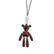 1个创意可爱紫色小熊吊坠，通用型，适用于智能手机、CCD相机、卡包、钥匙扣、U盘等，小众配件 - 紫色 - 查看 6