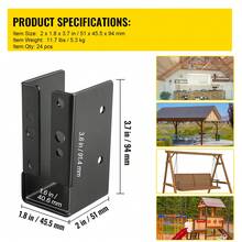 Set di dadi e bulloni - 2x4 Zoll - Visualizzare 11
