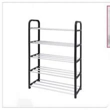 鞋架多層家用門口宿舍小型鞋架小窄入戶門出租房用門後簡易鞋櫃 - 5層 - 查看 1